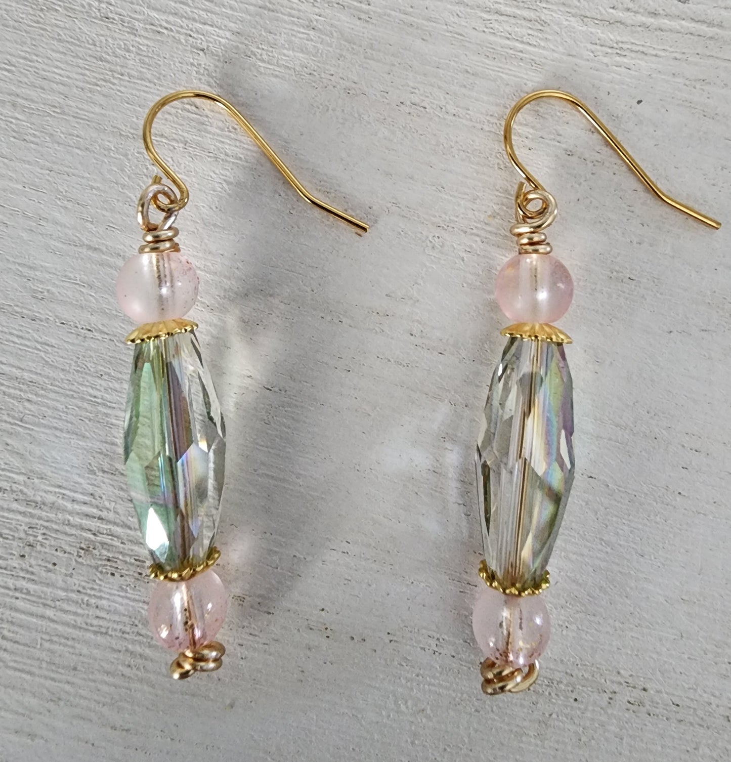 Crystal Drop Earrings - Wolf Moon Designs