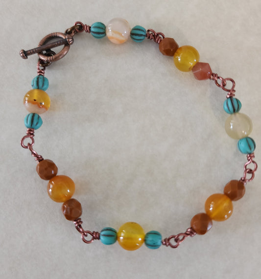 Desert Sunset Bracelet - Wolf Moon Designs