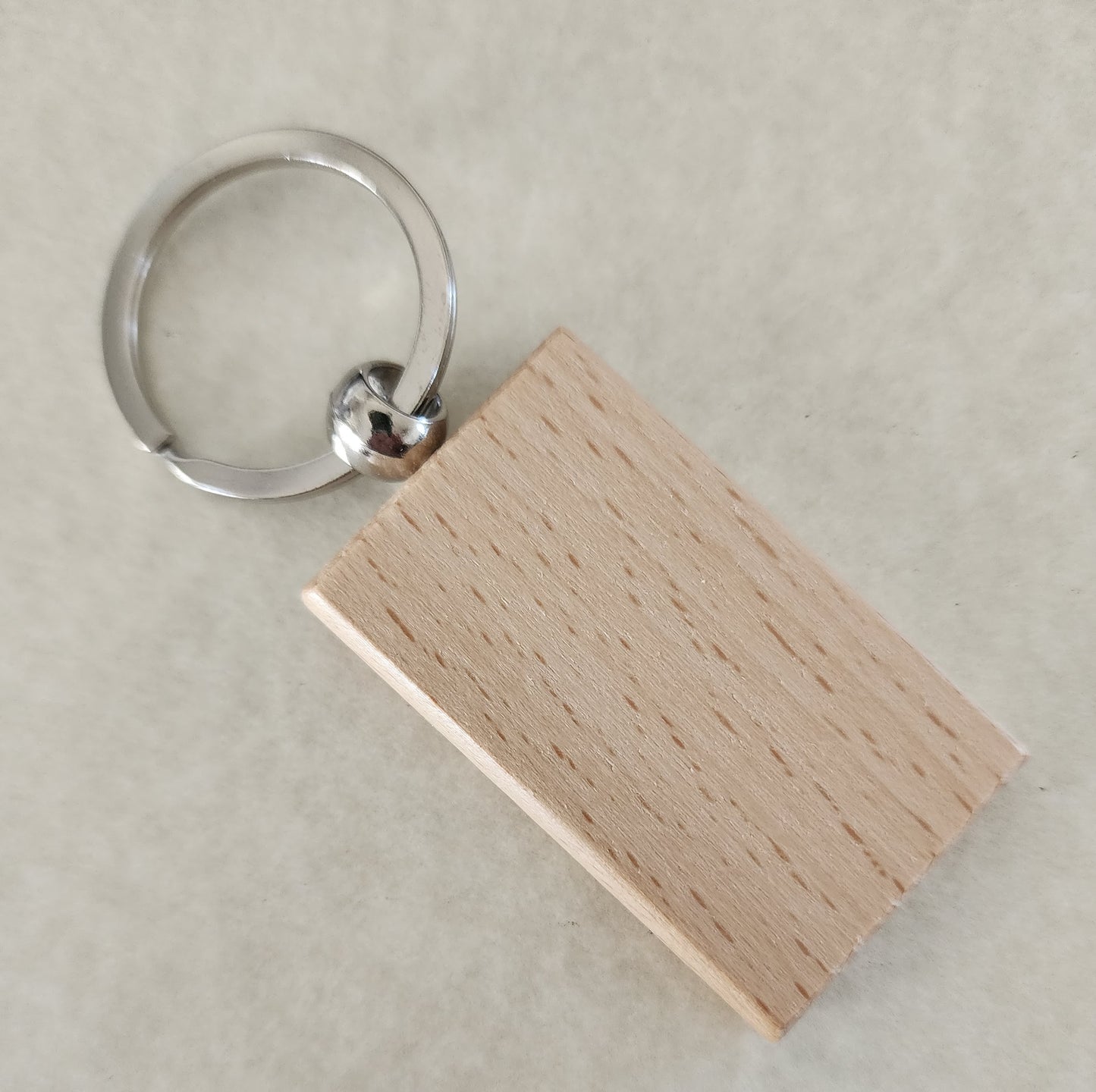 Engravable Wood Keychain - Wolf Moon Designs