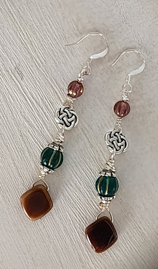 Celtic Knot Earrings - Wolf Moon Designs