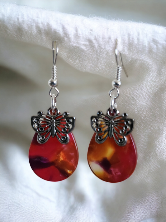 Butterfly Earrings - Wolf Moon Designs